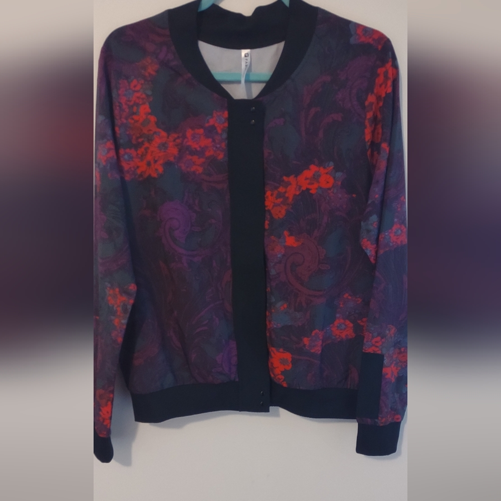 Fabletics Ithaca Floral Lightweight Bomber Jacket